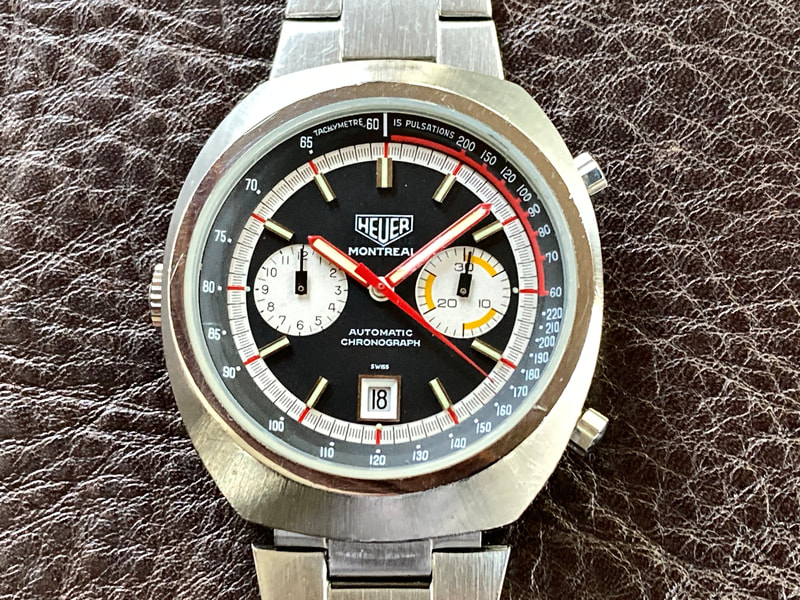 For sale Heuer Montreal with bracelet