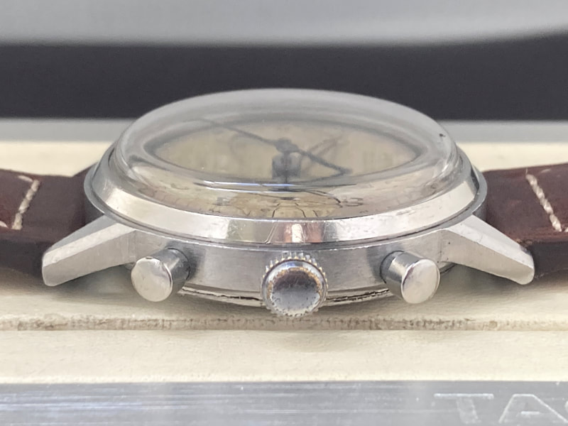 1940s Heuer pre carrera chronograph for sale